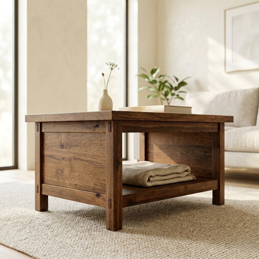 Marlo Lamp Table With Shelf | Furniture World NZ