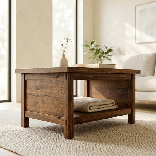 Marlo Lamp Table With Shelf - alternate view