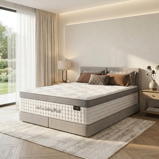 Kairo Cloud Comfort Queen Mattress – Cooling Plush | Furniture World NZ