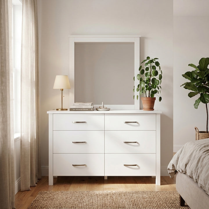 Medallion 6 Drw Dresser / Mirror - lifestyle