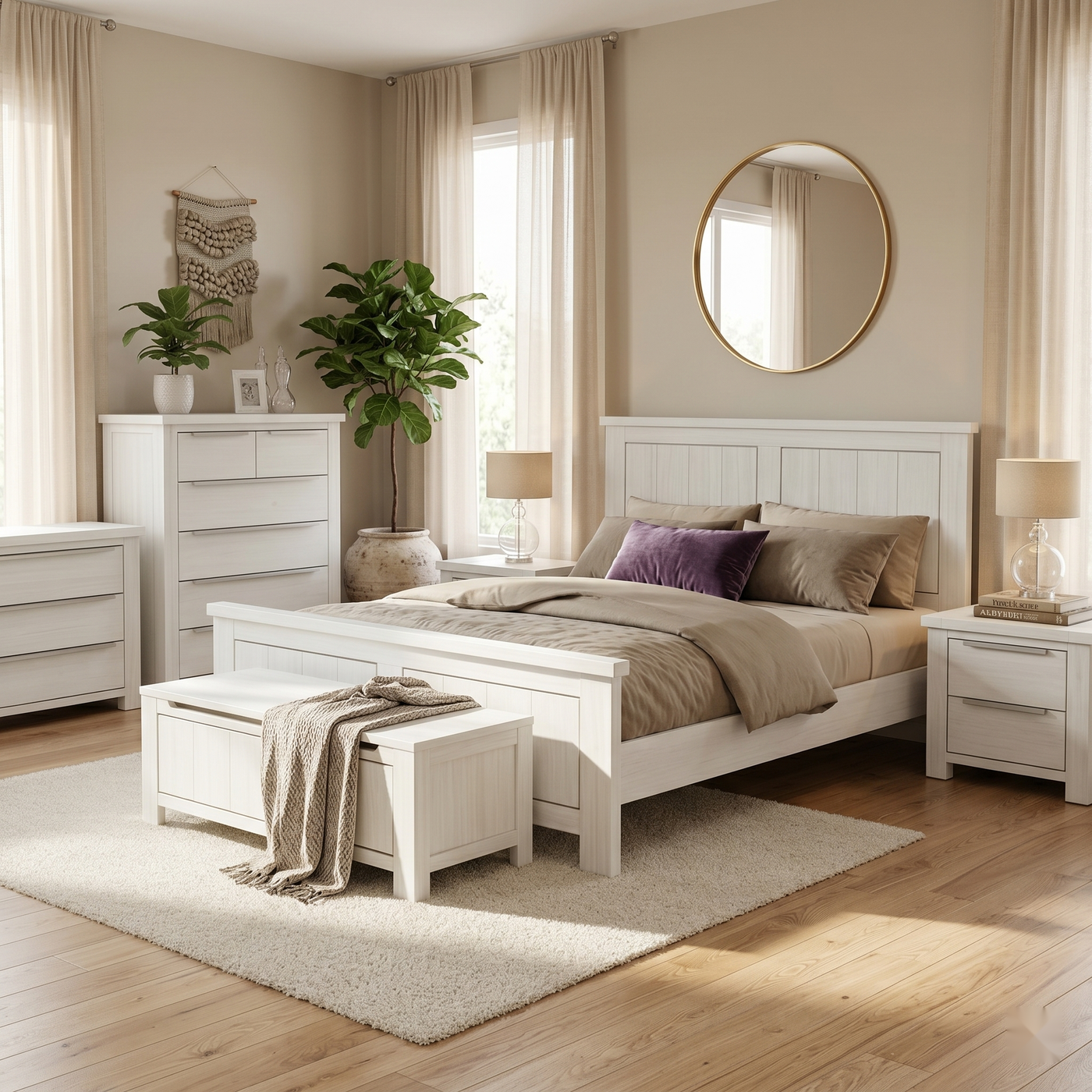 Signature 5 Pcs Bedroom Suite - lifestyle