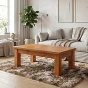 Essential wooden Coffee Table Honey Colour | Furniture World NZ