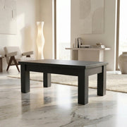 Essential wooden Coffee Table Black colour | Furniture World NZ