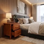 Bella 2 Drw Bedside | Furniture World NZ