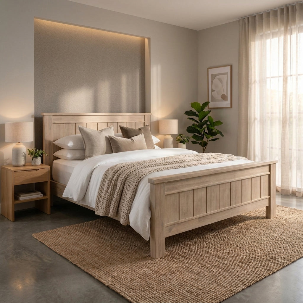 CasaVista Queen Size Bed Frame | Furniture World NZ