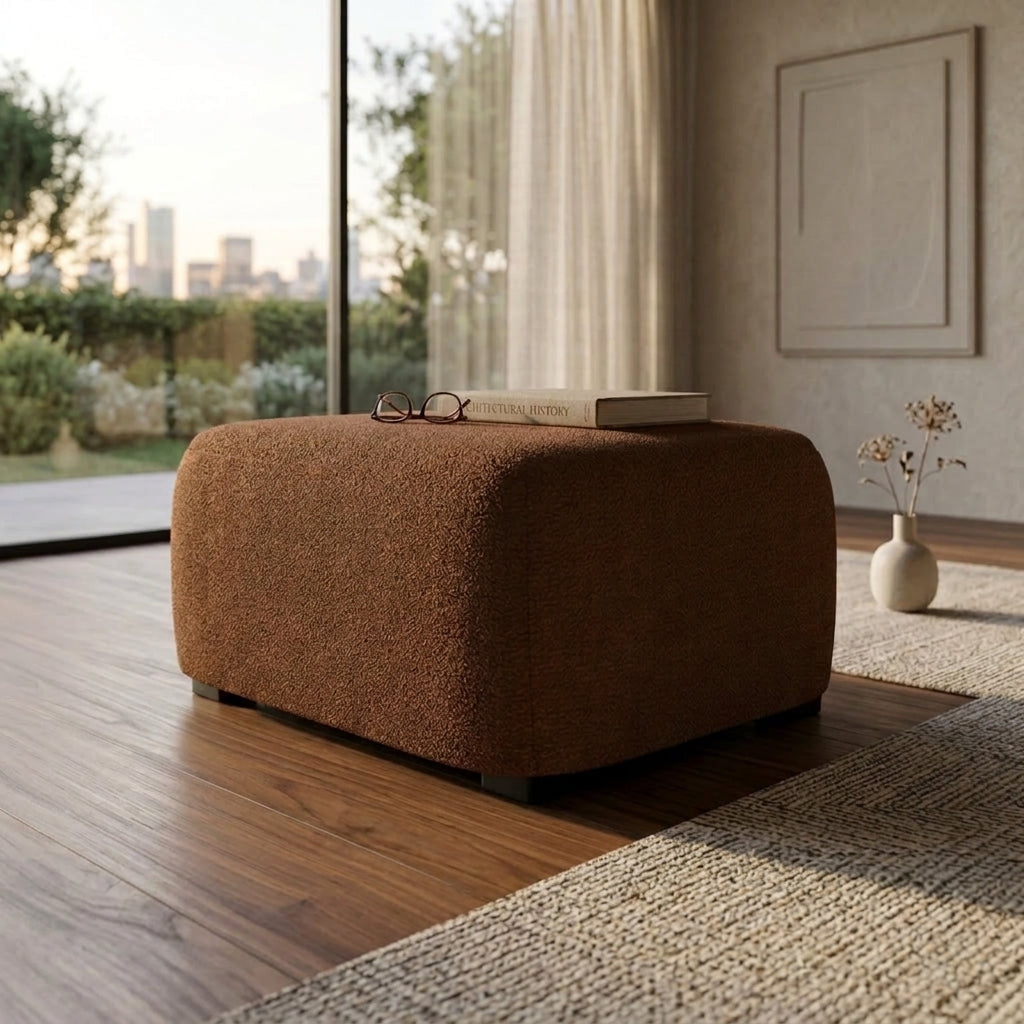NZ Made Deseo Ottoman - Detail View | Furniture World NZ