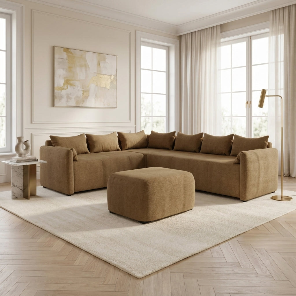 NZ Made Deseo 6 Seater Corner Sofa - Image 18 | Furniture World NZ