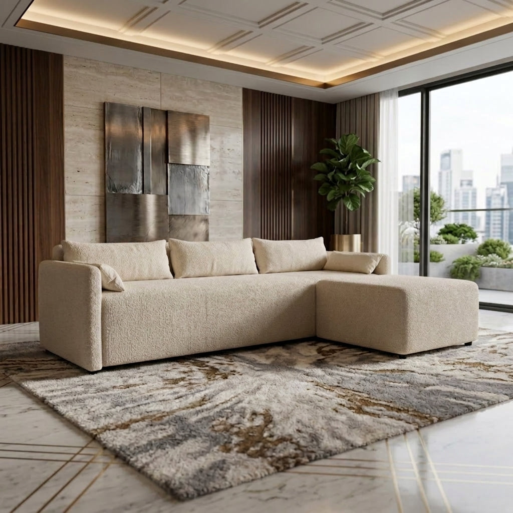 NZ Made Deseo 4 Seater With Chaise Corner Sofa - Image 23 | Furniture World NZ