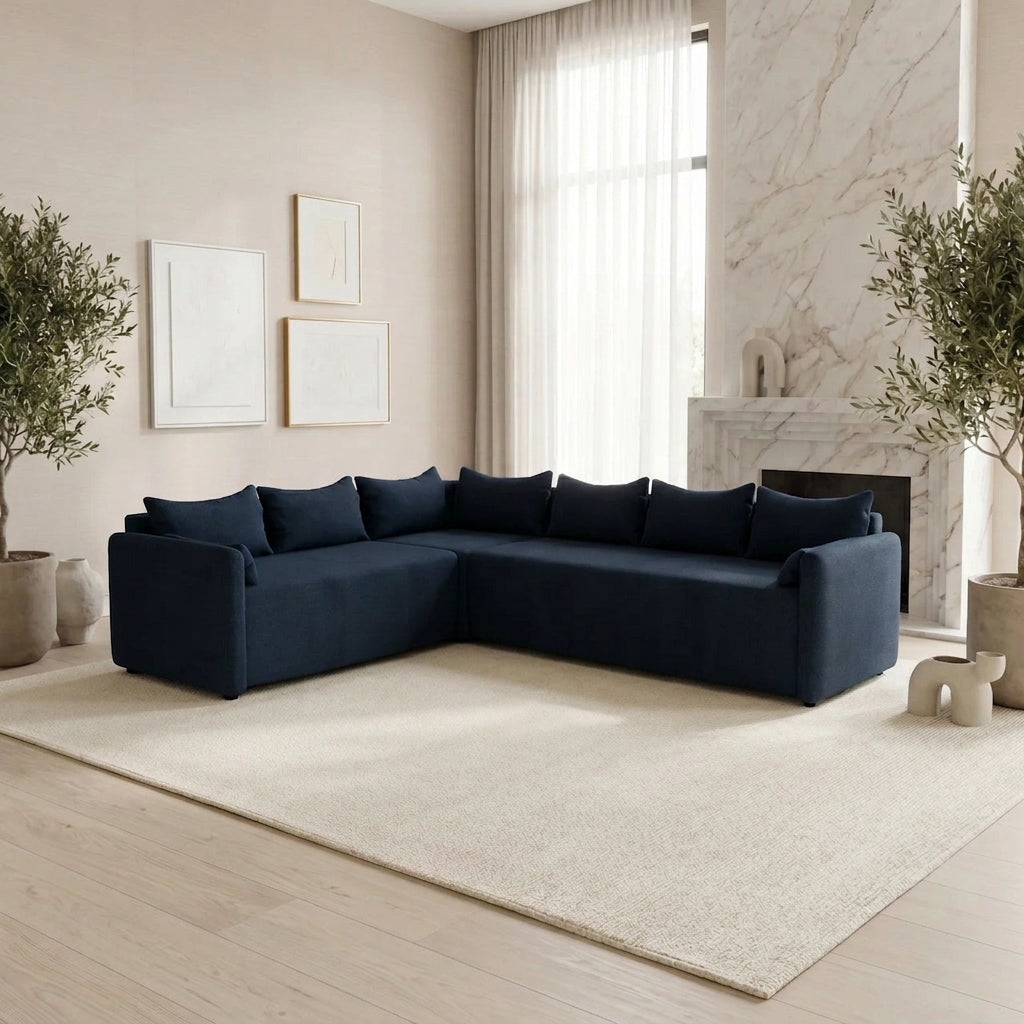 NZ Made Deseo 6 Seater Corner Sofa - Image 25 | Furniture World NZ