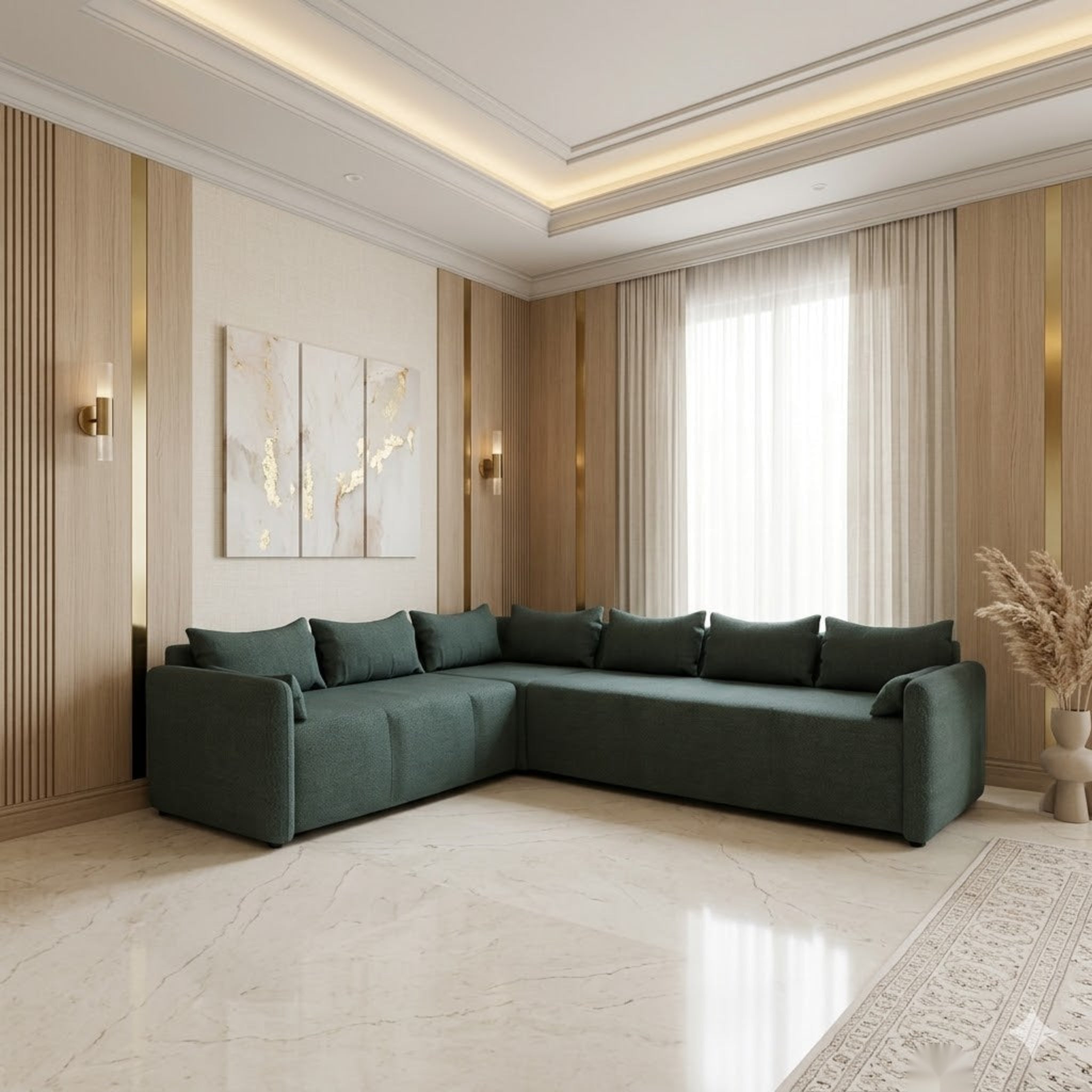 NZ Made Deseo 6 Seater Corner Sofa - Image 26 | Furniture World NZ