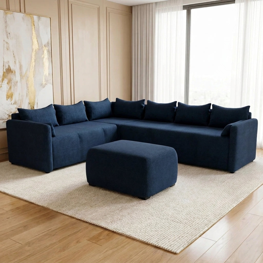 NZ Made Deseo 6 Seater Corner Sofa - Image 29 | Furniture World NZ