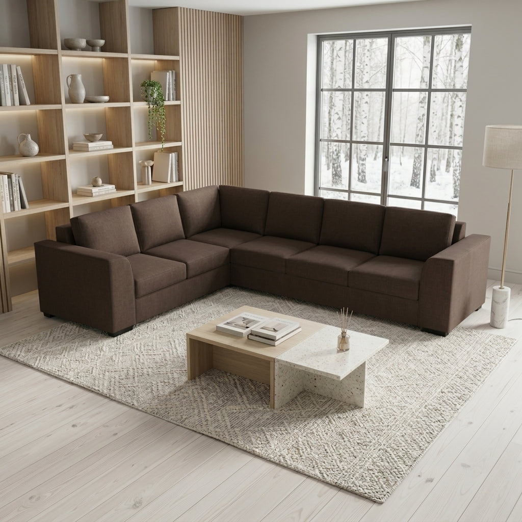 NZ Made Harbor 6 Seater Corner Sofa
