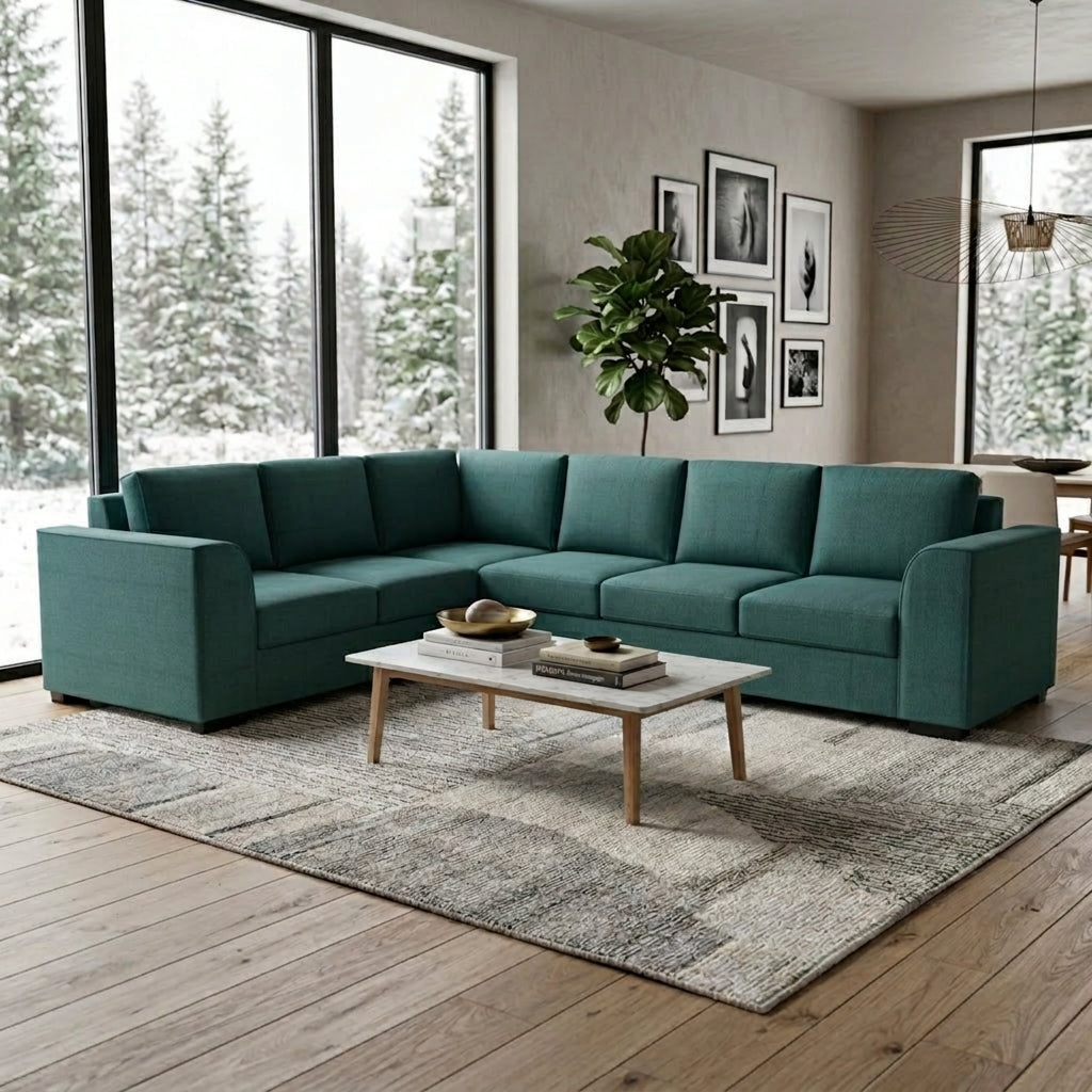 NZ Made Harbor 6 Seater Corner Sofa