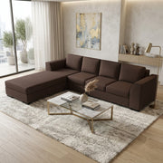 NZ Made Harbor 4 Seater Corner Sofa With Reversible Chaise