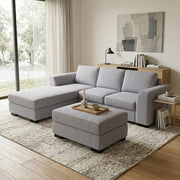 NZ Made Harbor 3 Seater Corner Sofa With Reversible Chaise