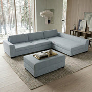 NZ Made Harbor Long-Arm with Chaise Corner Sofa