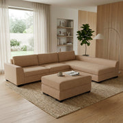 NZ Made Harbor Long-Arm with Chaise Corner Sofa