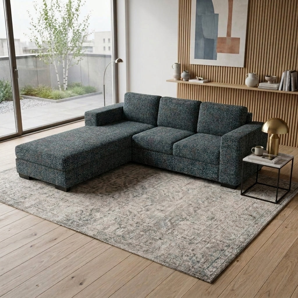NZ Made CloudNine 3 Seater with Chaise Corner Sofa