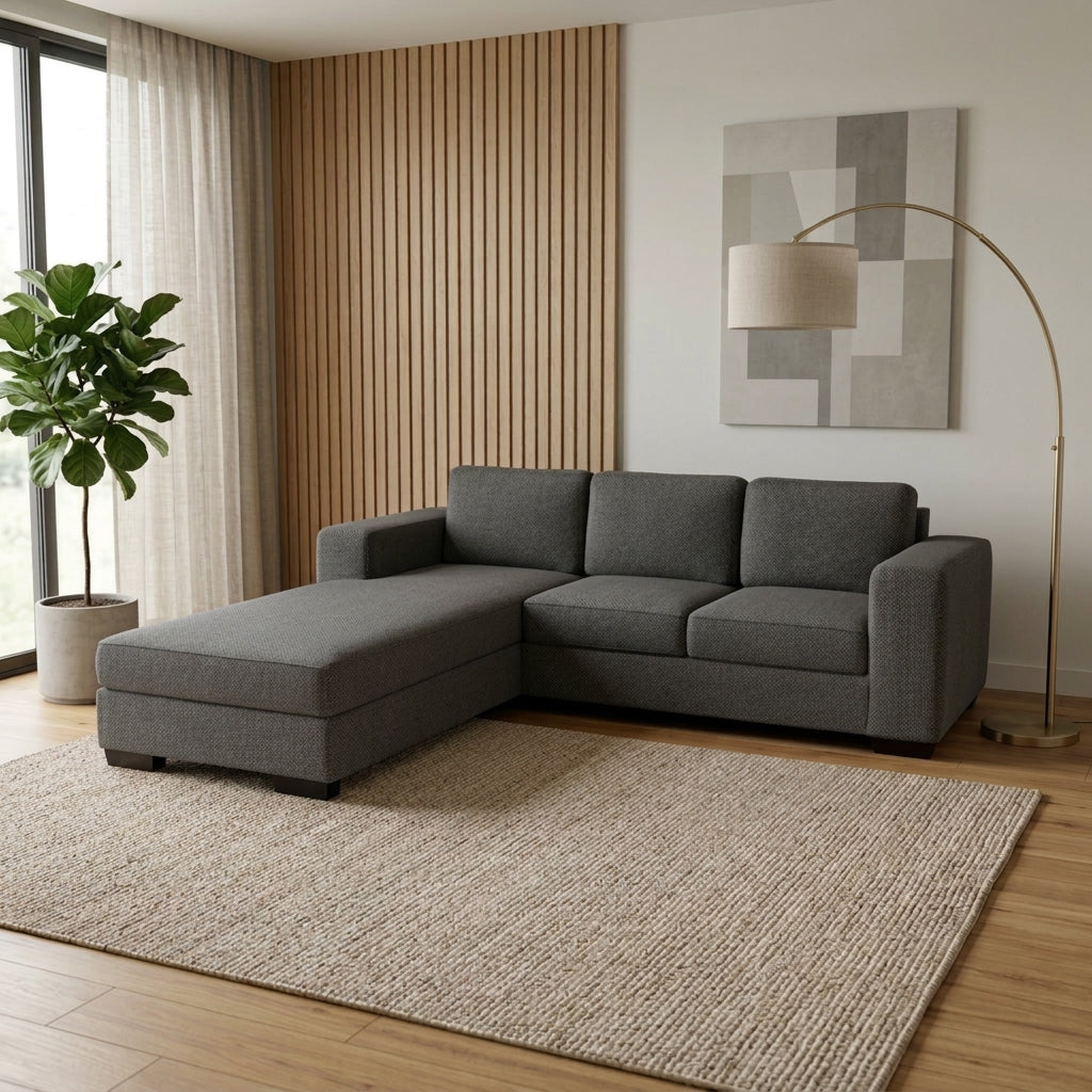 NZ Made CloudNine 3 Seater with Chaise Corner Sofa