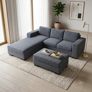 NZ Made CloudNine 3 Seater Corner Sofa With Reversible Chaise