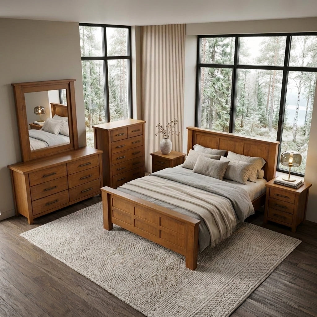 Oakwood 7 PCS Bedroom Suite