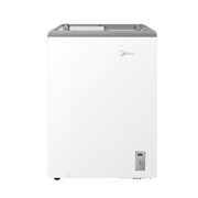 Midea 82L Glass Door Showcase Chest Freezer