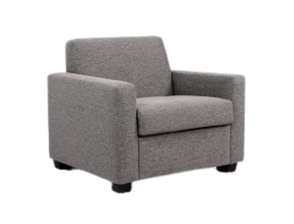 Starlight Fabric Sofa Chair Grey