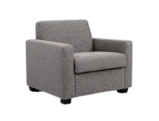 Starlight Fabric Sofa Chair Grey