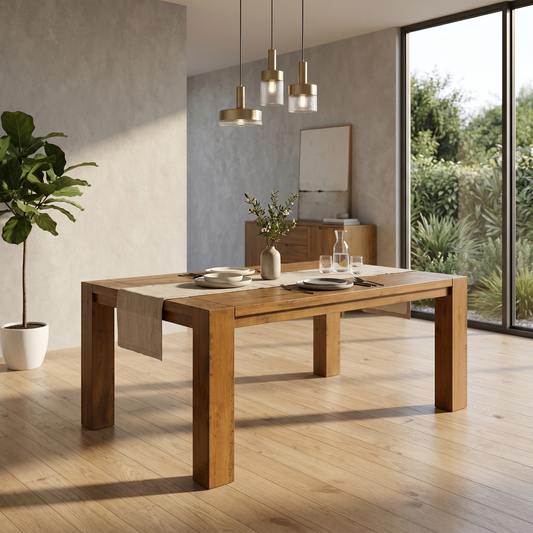 Oakwood Dining Table - lifestyle