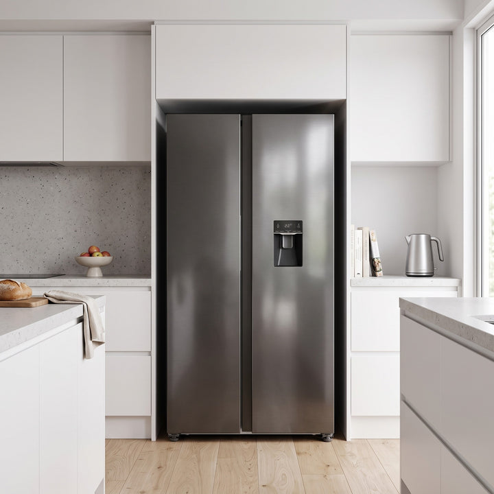 Imprasio 559L Side by Side Fridge Freezer with Water Dispenser lifestyle