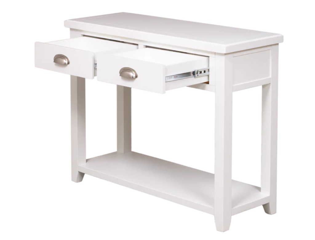 Baroda 2 Drawer Console Table *Kit Furniture World Auckland