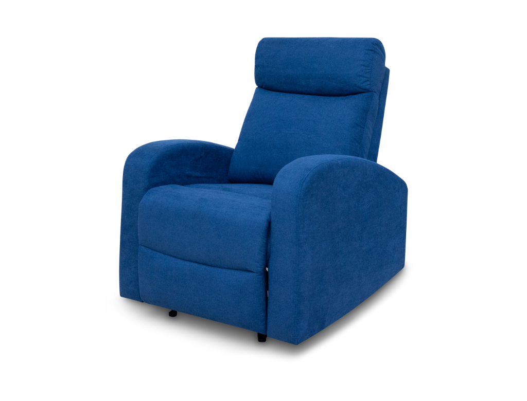 SupreCoz Recliner Chair Linen Blue