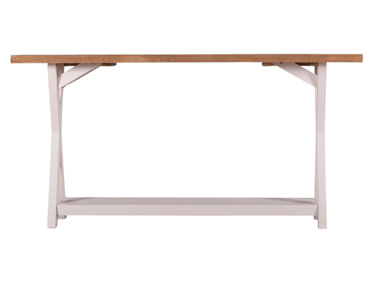 Nelson Bay Cross Leg Console Table (KD)