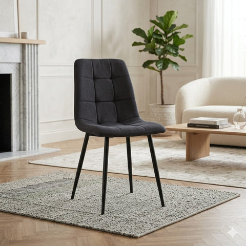 Chicago Chair Black 2-Piece Set | Furniture World NZ
