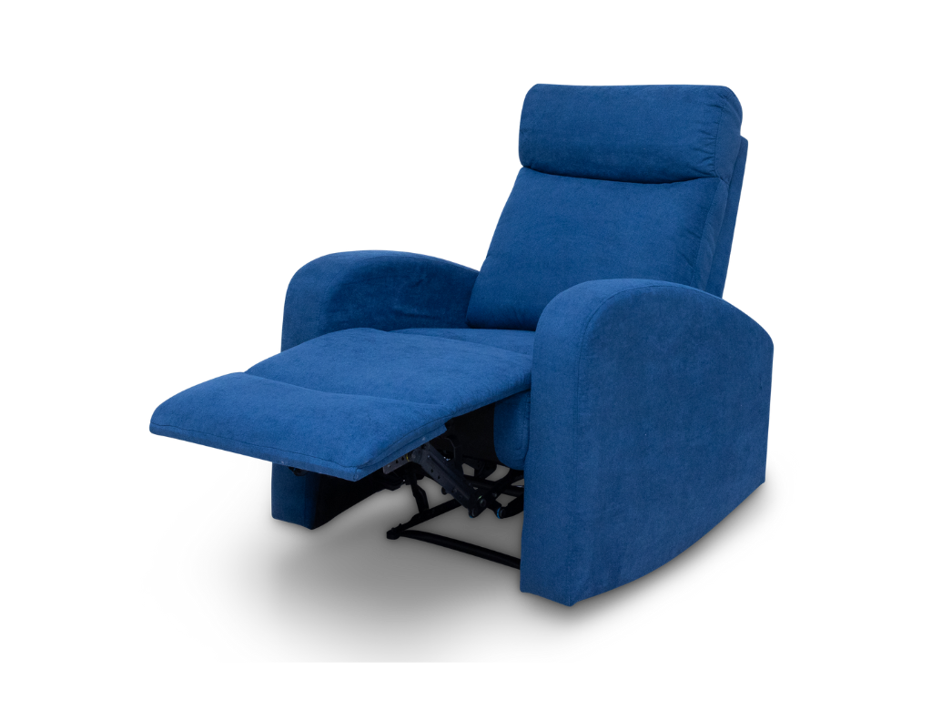 SupreCoz 3RR + 2RR + R Recliner Suite Linen Blue