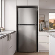 Imprasio 181L Top Mount Fridge Freezer Stainless Steel lifestyle