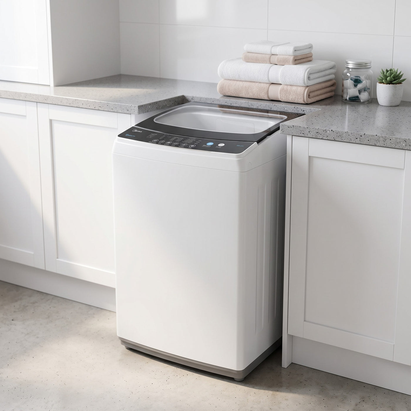 Midea DMWM55G2 5.5KG Top load washing machine lifestyle