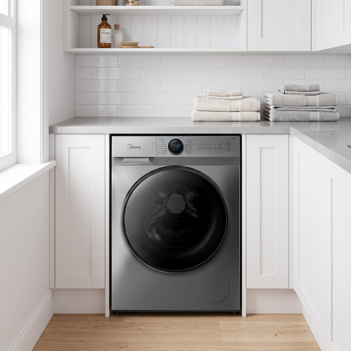 Midea MF200 10kg Front Load Washing Machine lifestyle