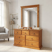 NestHeaven 7 Drw Dresser / Mirror