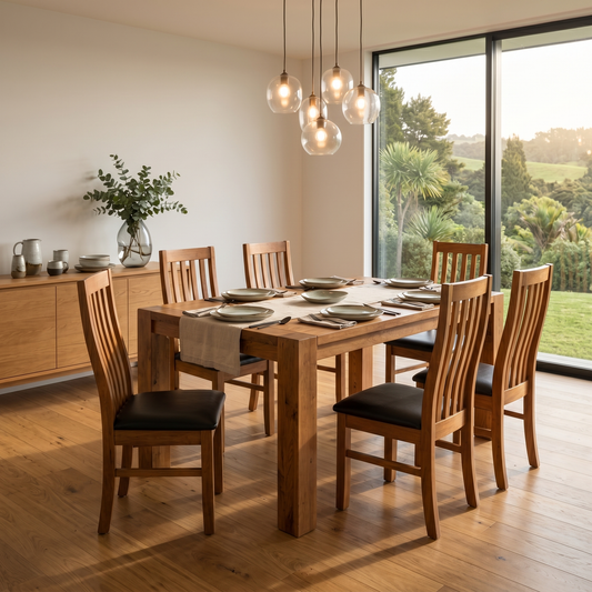 Oakwood Dining Suite - lifestyle