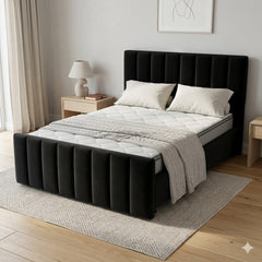 NZ Made Wave Plus Bed Frame + Bliss Max Medium Mattress