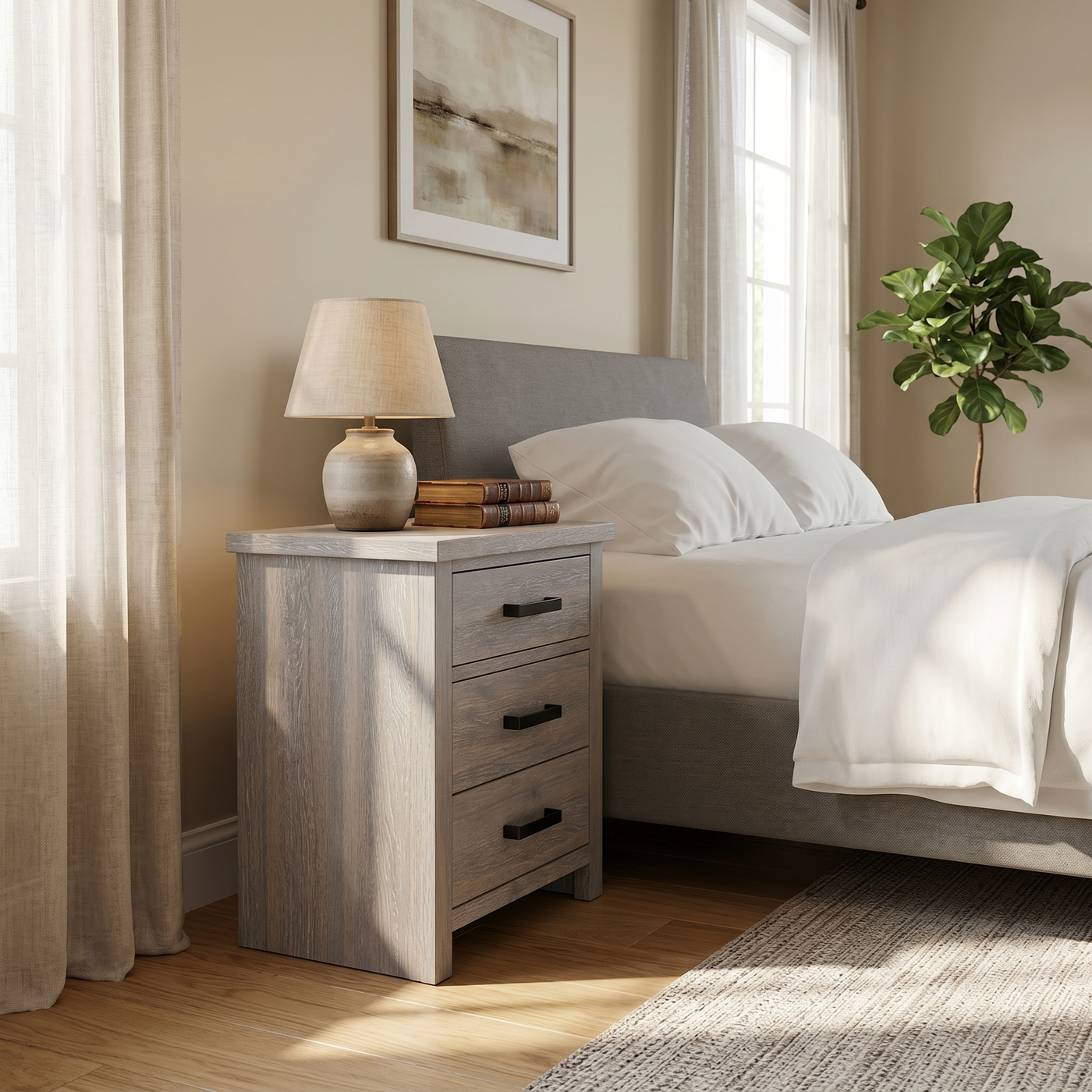 Tokyo 3 Drw Bedside - lifestyle