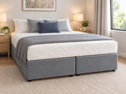 NZ Made Royal Bed Base King Size (Zinc Colour)  -Floor Model