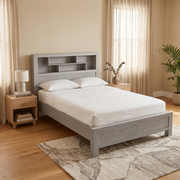 Signature Bed With Bookcase - lifestyle