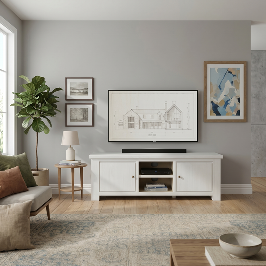 Signature TV Unit - lifestyle