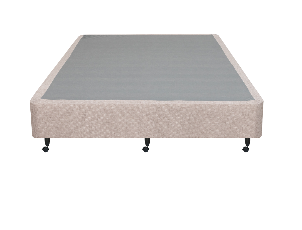 SleepMax PP Pro Mattress + NZ Made Duracast Hotel Bed Base with Casters