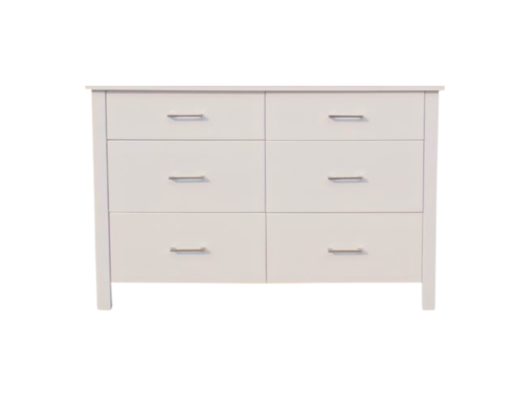 Bella 6 Drw Dresser / Mirror