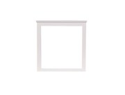 Bella Mirror White Draft | Furniture World Auckland