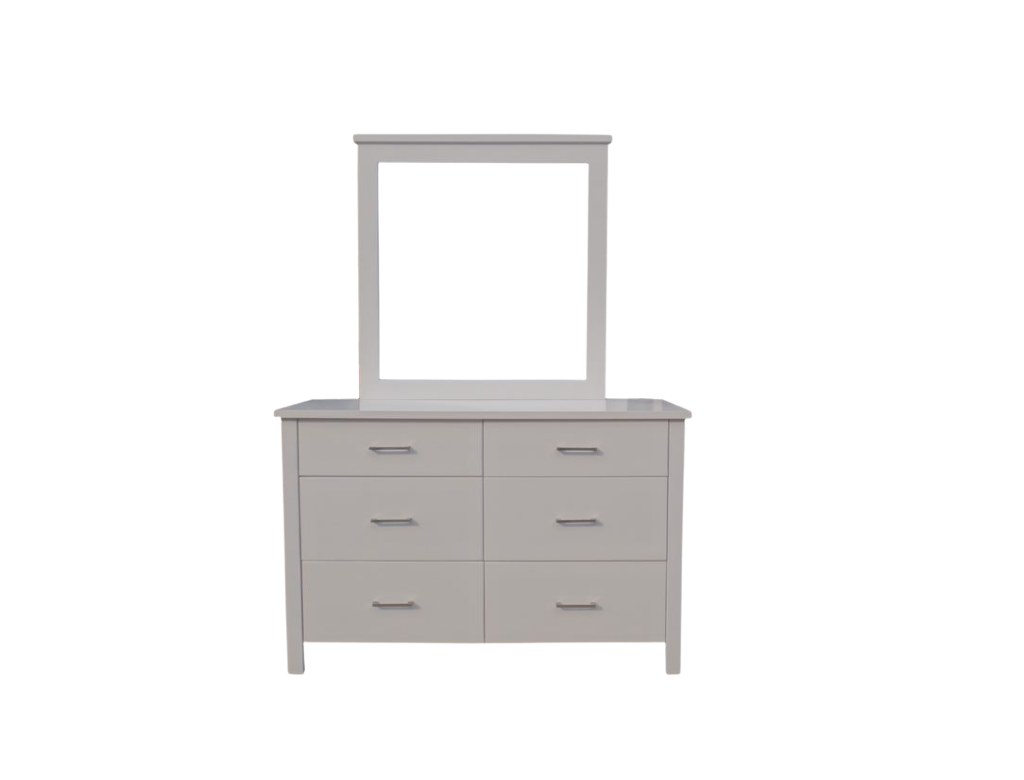 Bella 6 Drw Dresser / Mirror