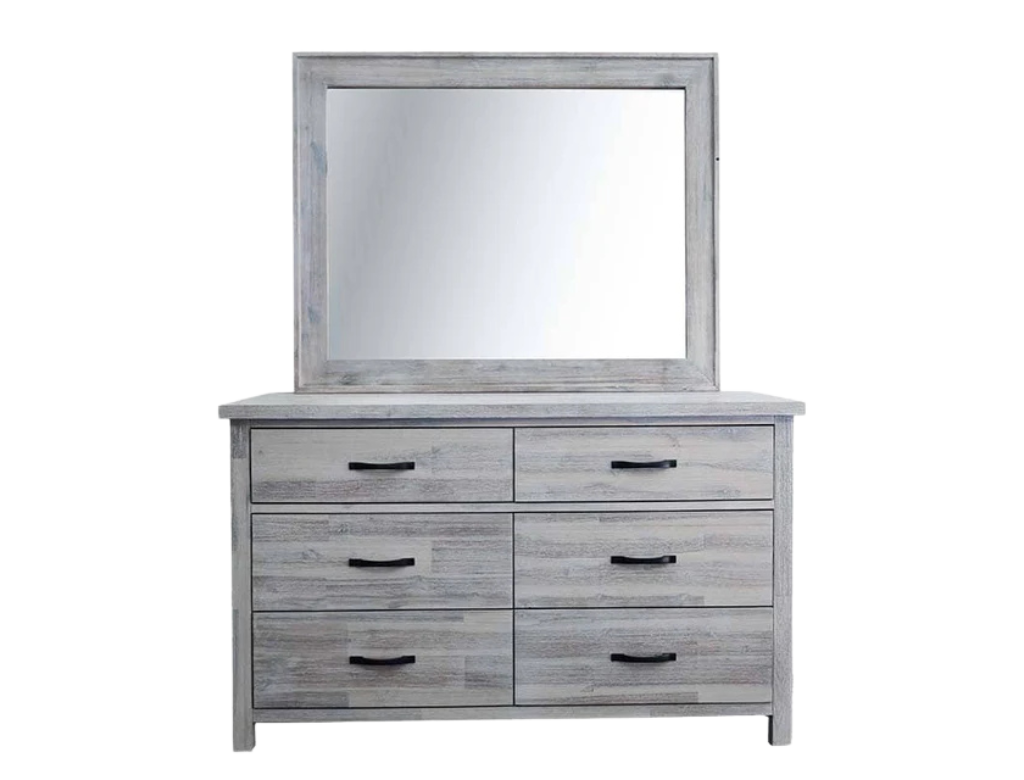 Tokyo 6 Drw Dresser / Mirror - Image 4 | Furniture World NZ